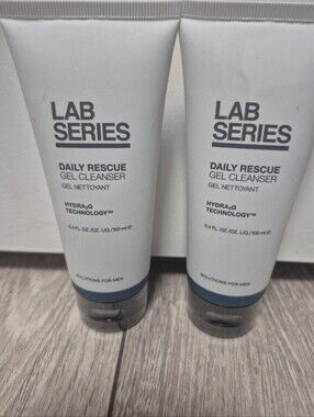 Pack Of 2 Lab Series Daily Rescue Gel Cleanser 3.4 Oz. / 100mL Sealed New